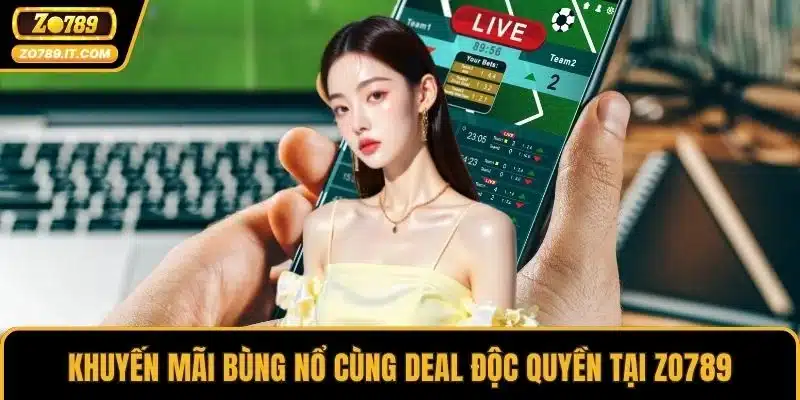 Khuyến mãi bùng nổ cùng deal độc quyền tại ZO789